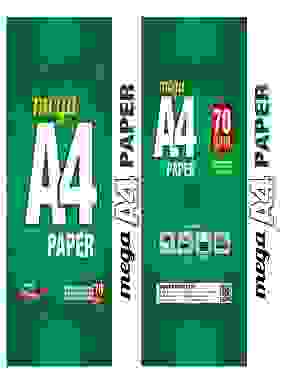 MEGA  70 gsm  A4  photocopy paper